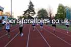 The 150 metres, 2026 NEGP 1, Monkton Stadium. Photo: David T. Hewitson/Sports for All Pics